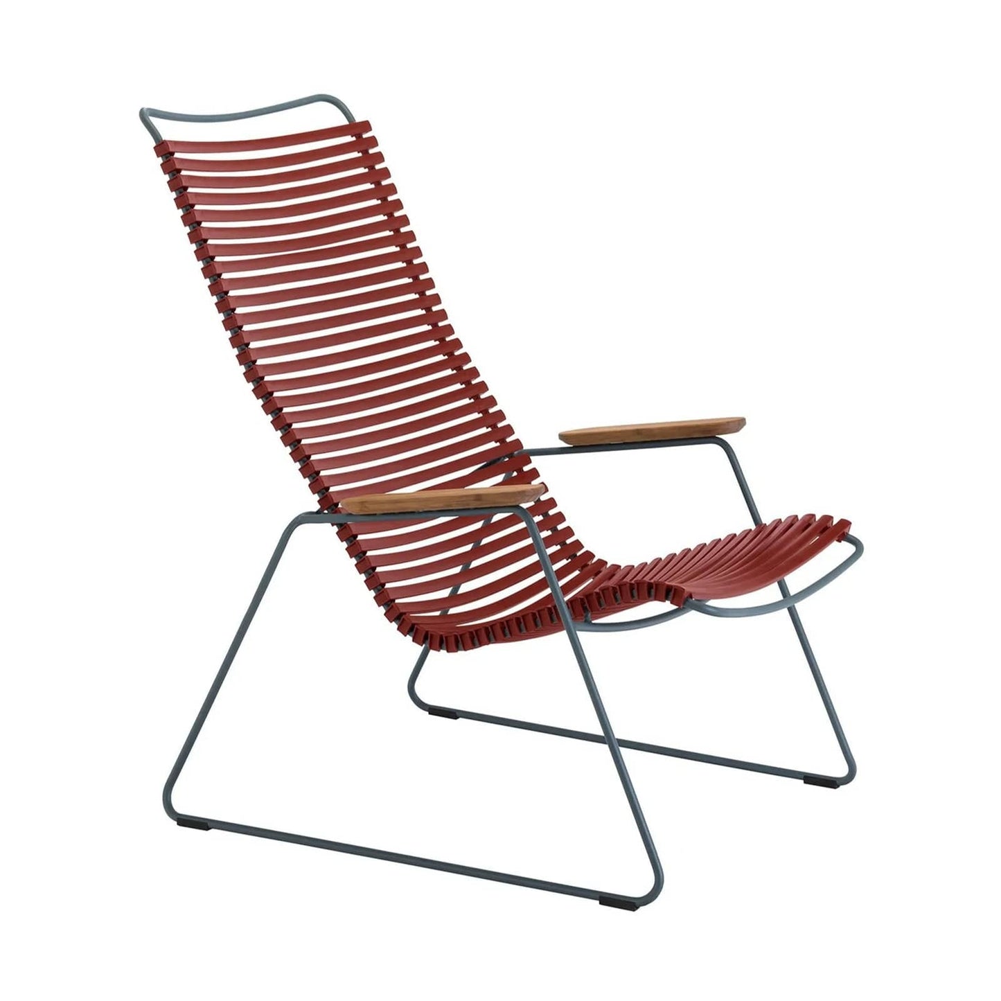 Click Outdoor Lounge Chair - Paprika