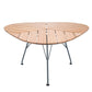 Leaf Outdoor Dining Table - Bamboo/Dark Grey