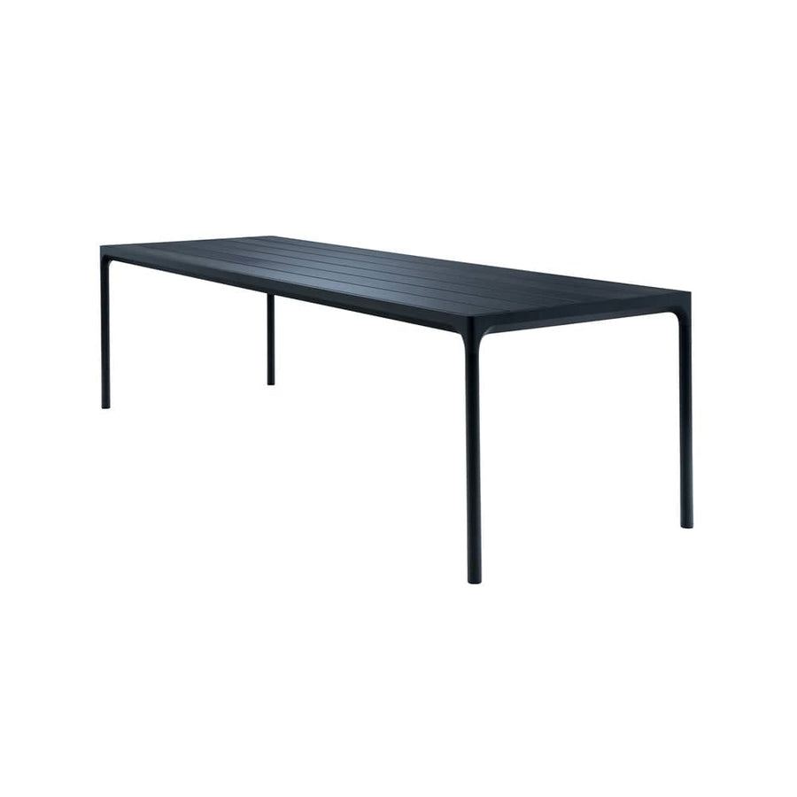 Four Outdoor Dining Table 270cm - Black