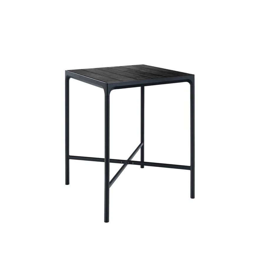 Four Outdoor Bar Table 90cm - Black