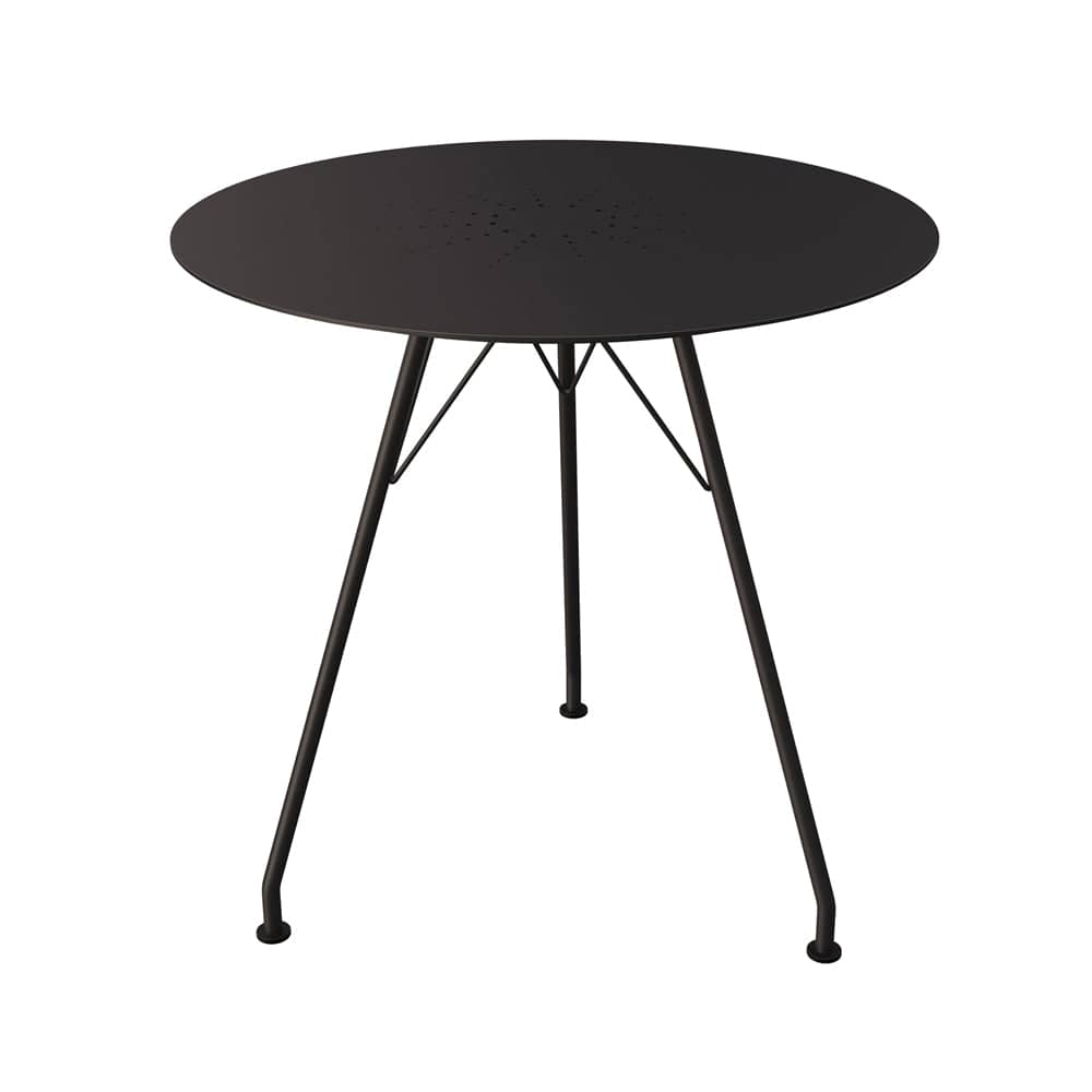 Circum Outdoor Round Dining Table - Black