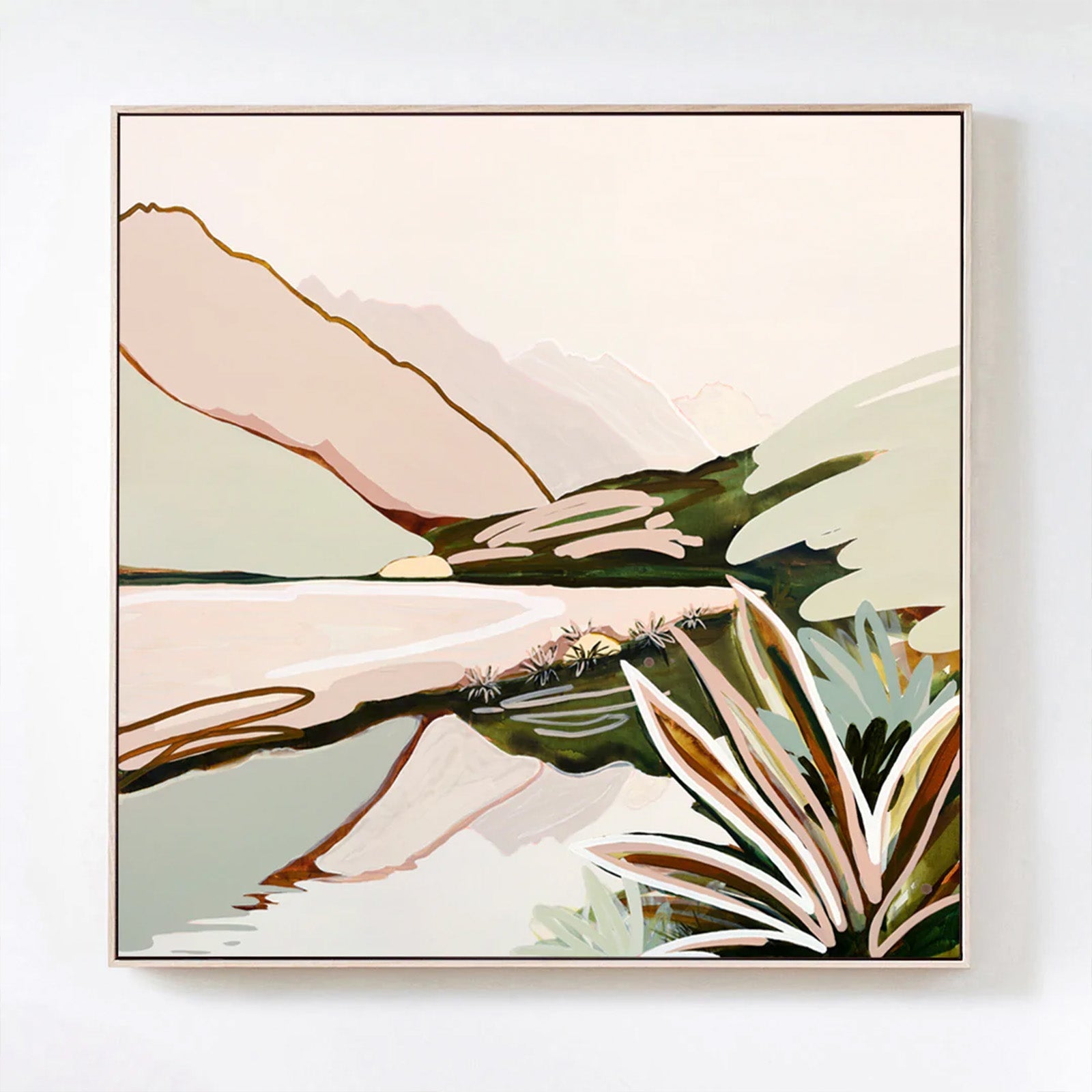 And Here We Are Canvas Print 50cm x 50cm