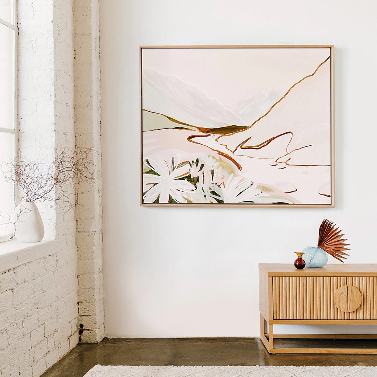 Each and Every Step Canvas Print 72cm x 60cm