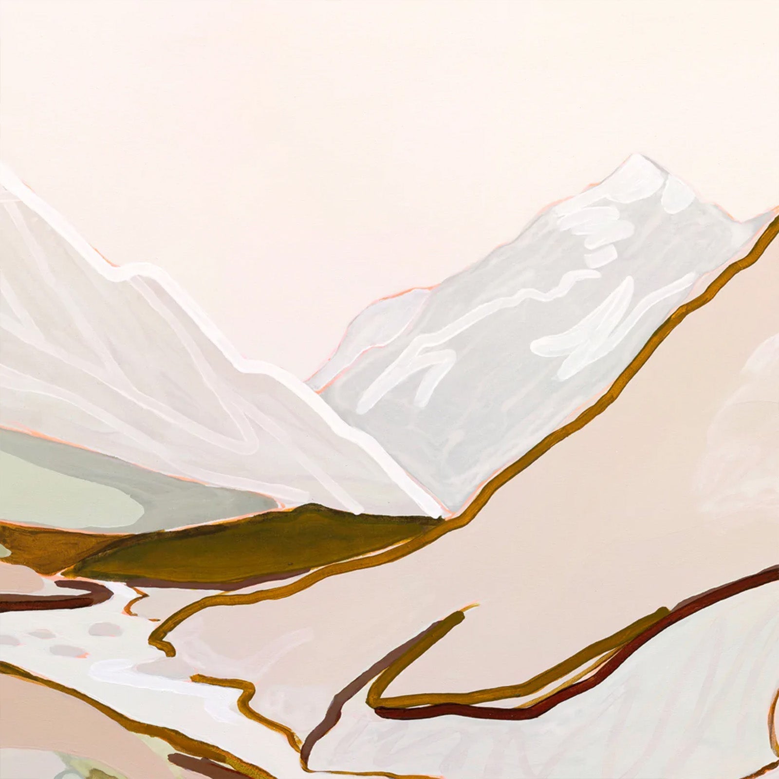 Each and Every Step Canvas Print 45cm x 55cm