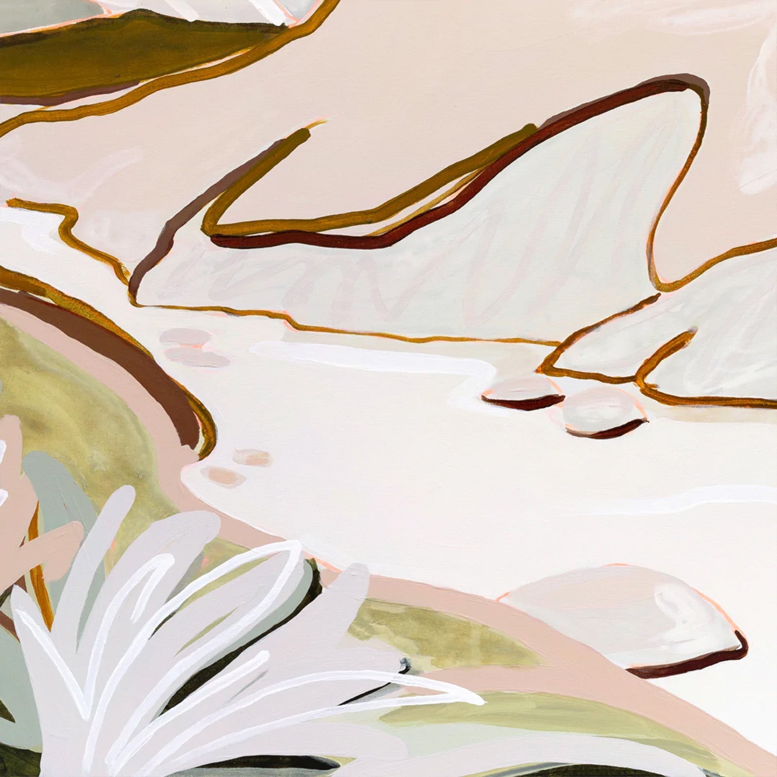 Each and Every Step Canvas Print 72cm x 60cm