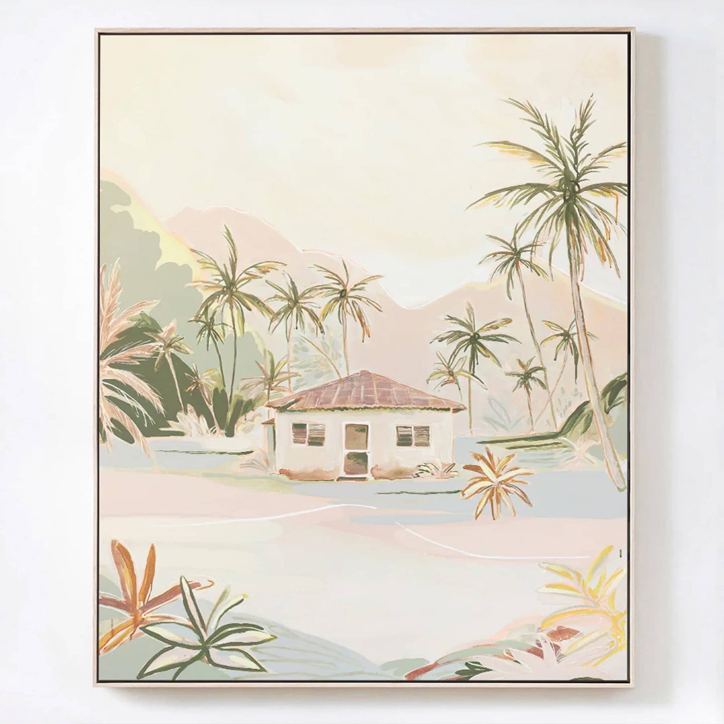 Here, in Paradise Canvas Print 45cm x 55cm