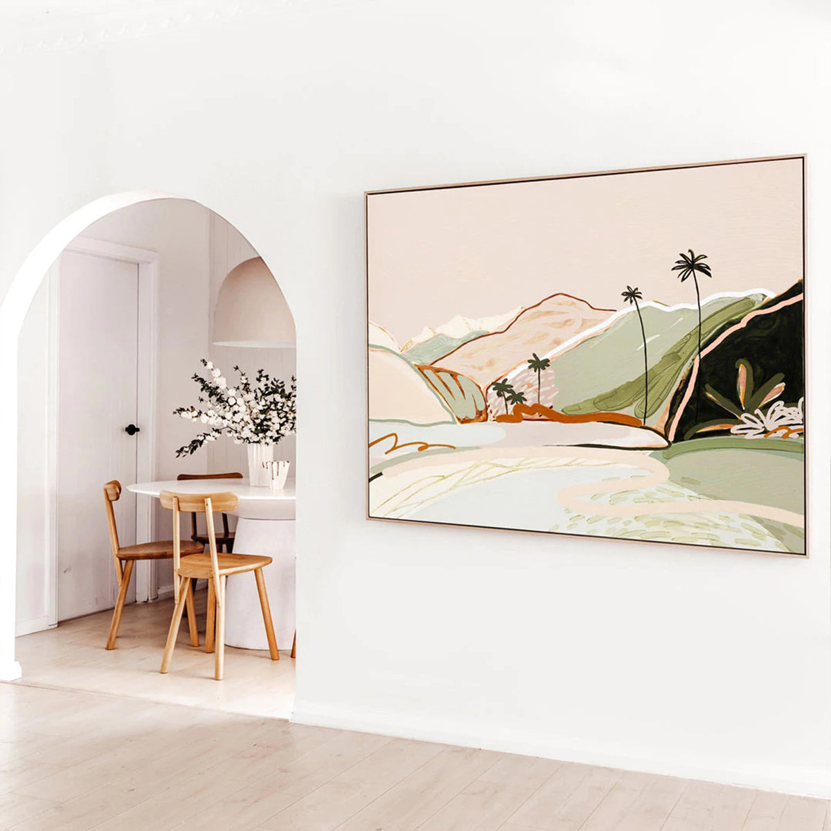 Mataora Means Happy Canvas Print 72Cm x 60Cm