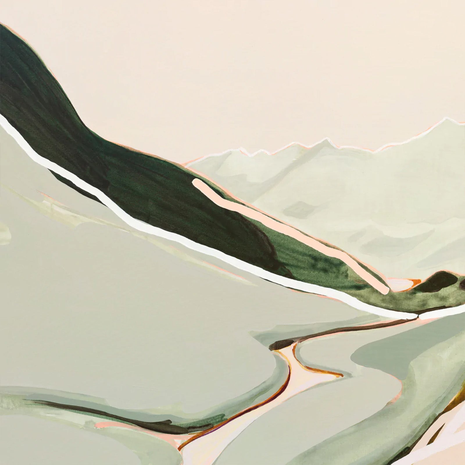 Our Soaring Hearts Art Canvas Print 100cm x 100cm