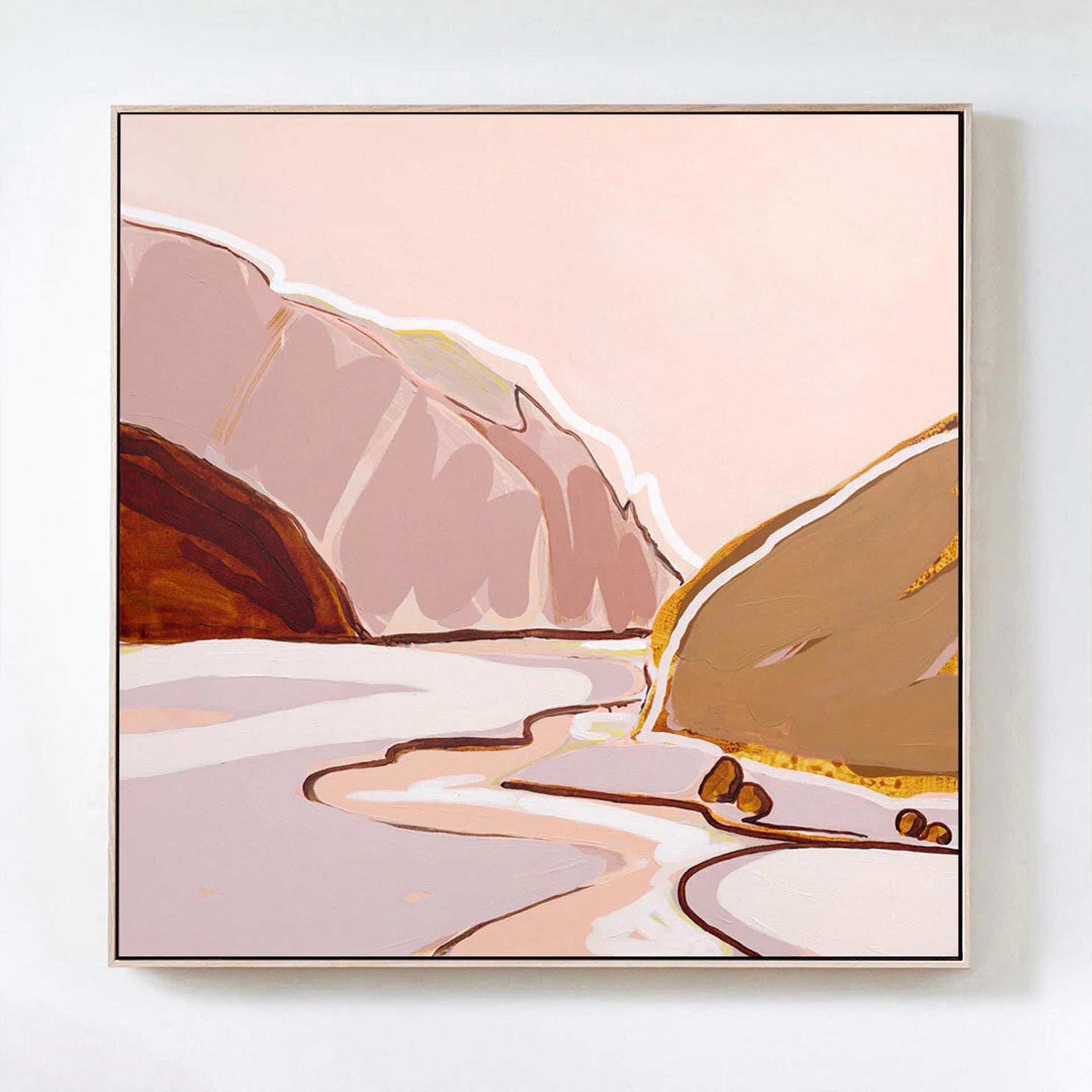 The Heart Of It All Canvas Print 30cm x 30cm