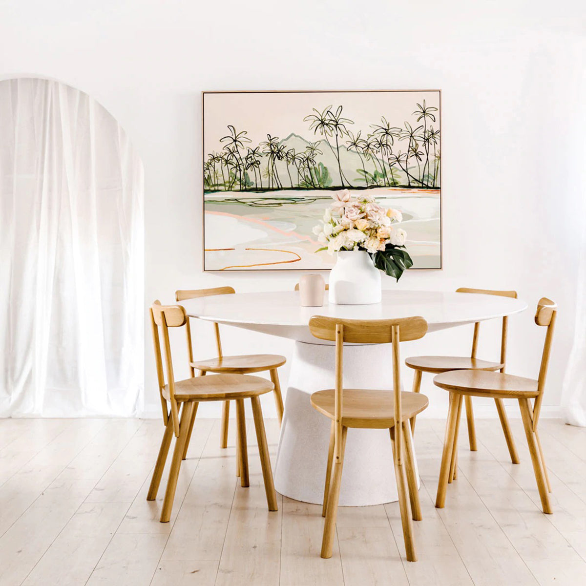 To Float Away Canvas Print 96Cm x 72Cm