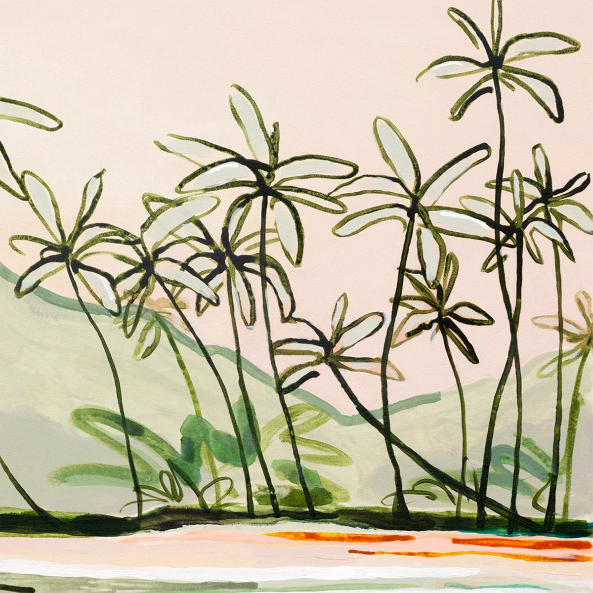 To Float Away Canvas Print 96Cm x 72Cm