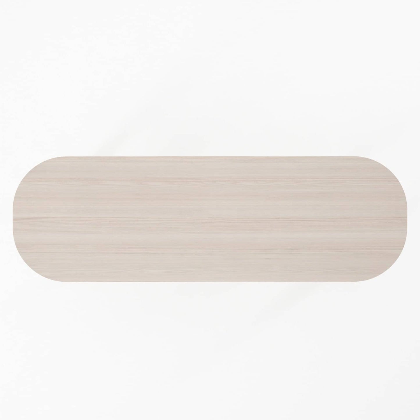 Curbus Oval Bench - White Ash