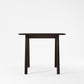 Curbus Square Dining Table - White Ash Dark Stained