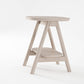 Curbus Rounded Side Table - White Ash