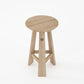 East Round Counter Stool - Oak