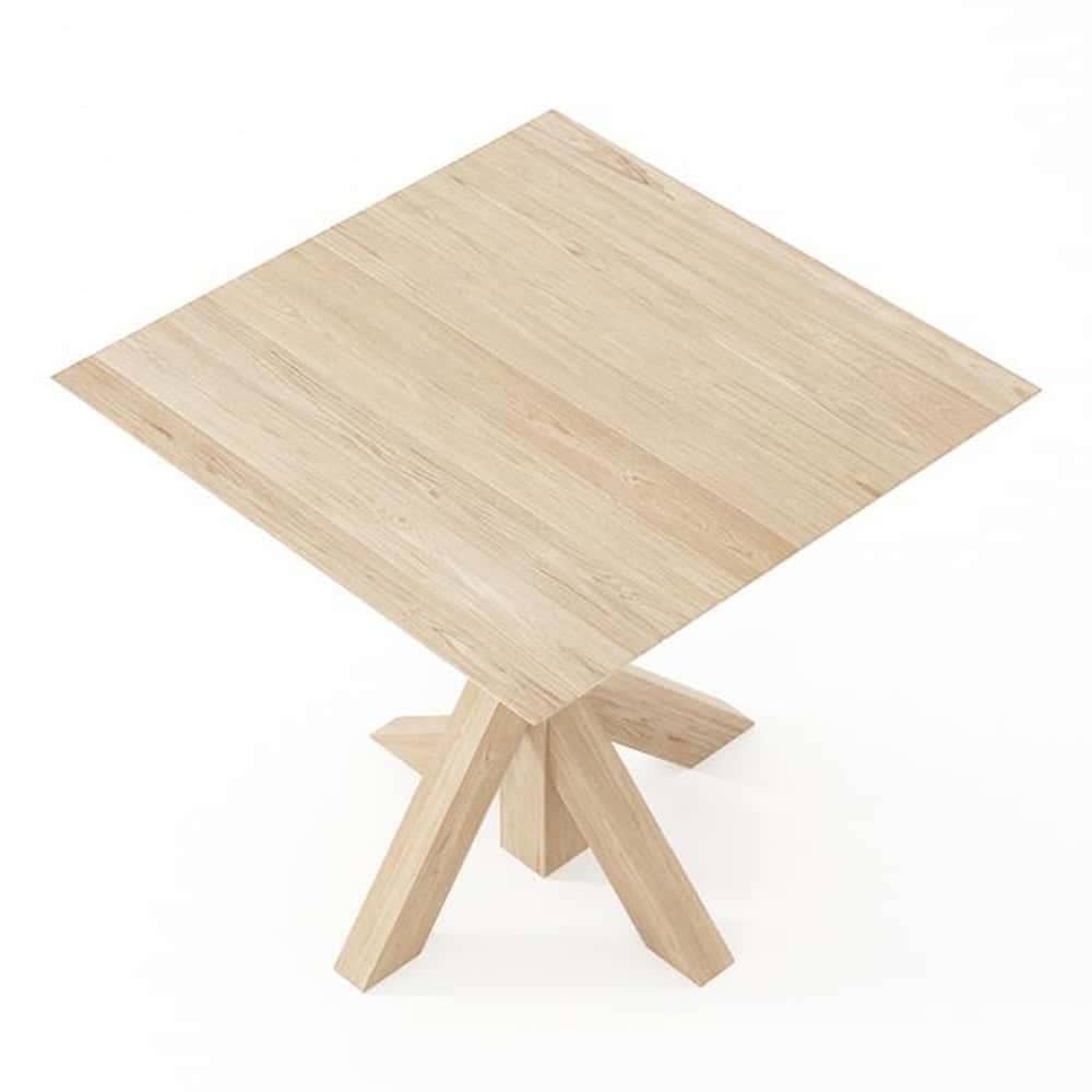 Ki Square Dining Table 80cm Oak