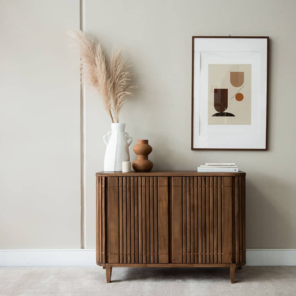 Koppar Sideboard W 2 Dr Teak