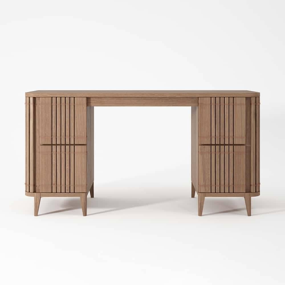 Koppar Desk - Teak