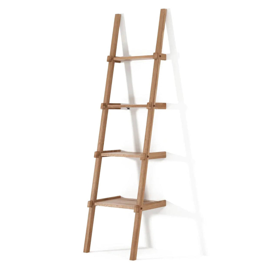 Simply City Ladder Shelves - Teak