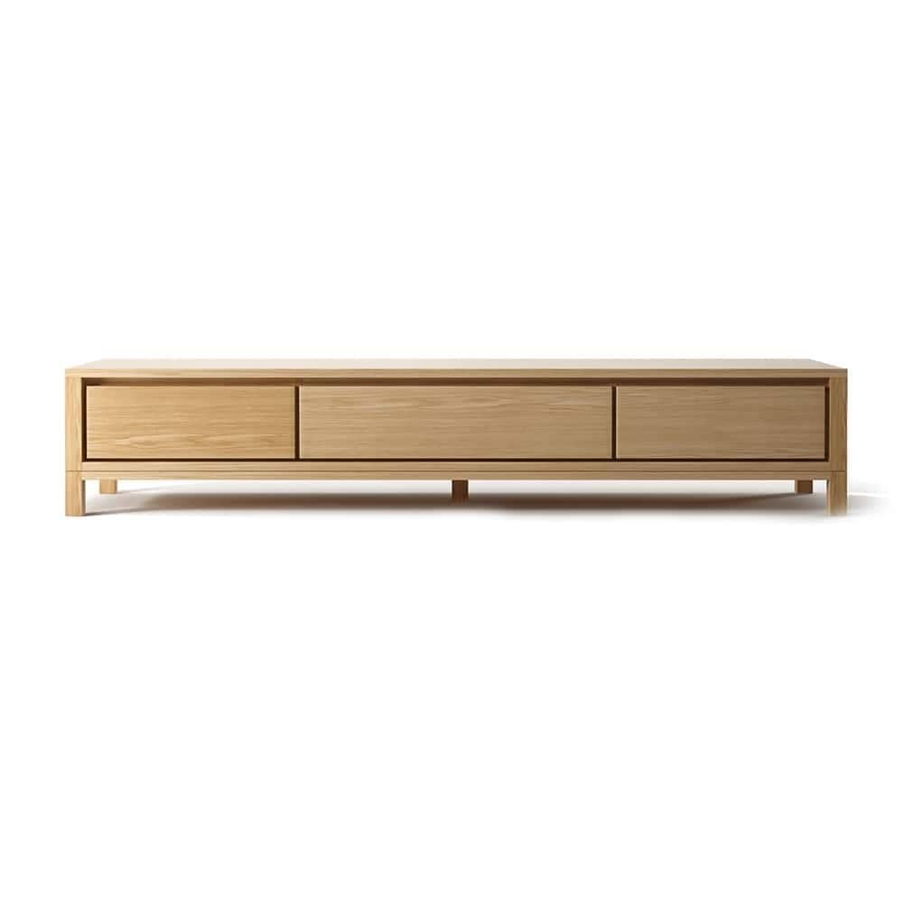 Solid TV Chest 180cm - Oak