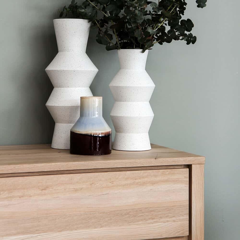 Solid Chest 3 Drawers - Oak