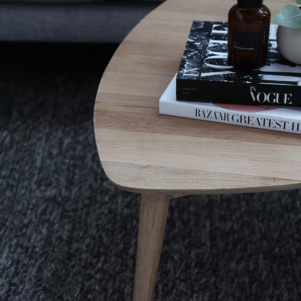 Vintage Tripod Coffee Table - Oak