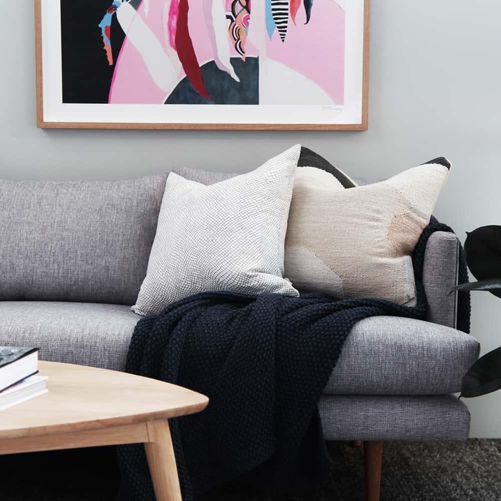 Vintage Tripod Coffee Table - Oak