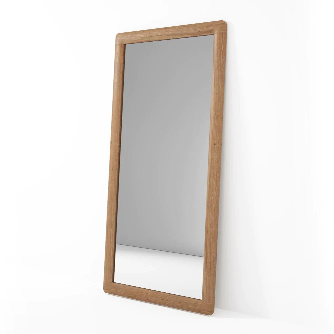 Vintage Floor Mirror - Teak