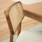 Knot Rattan Dining Chair - Oak