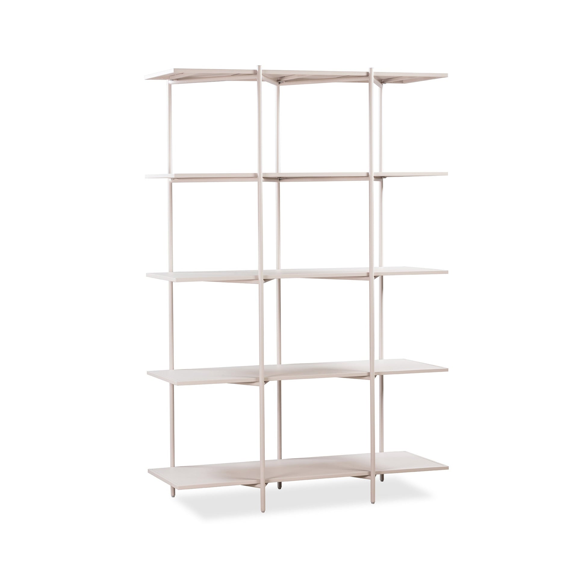 Cross Shelving Unit Tall - Warm Beige