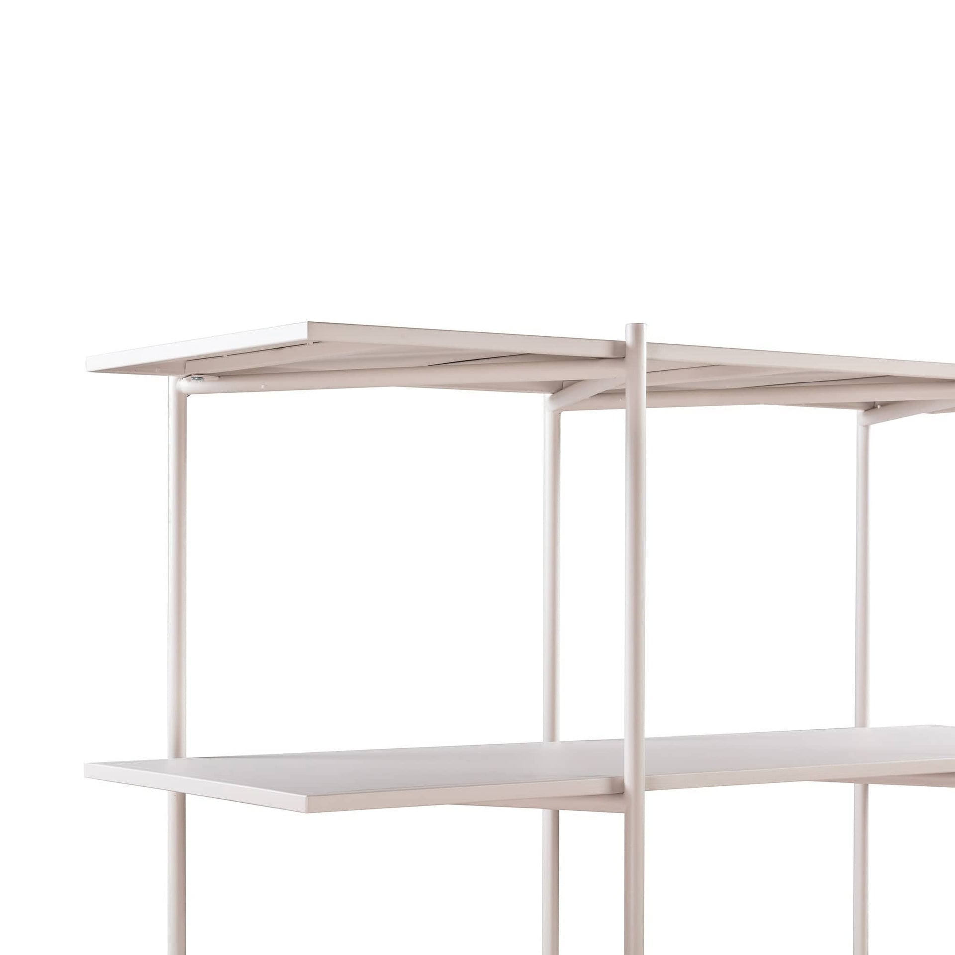 Cross Shelving Unit Tall - Warm Beige