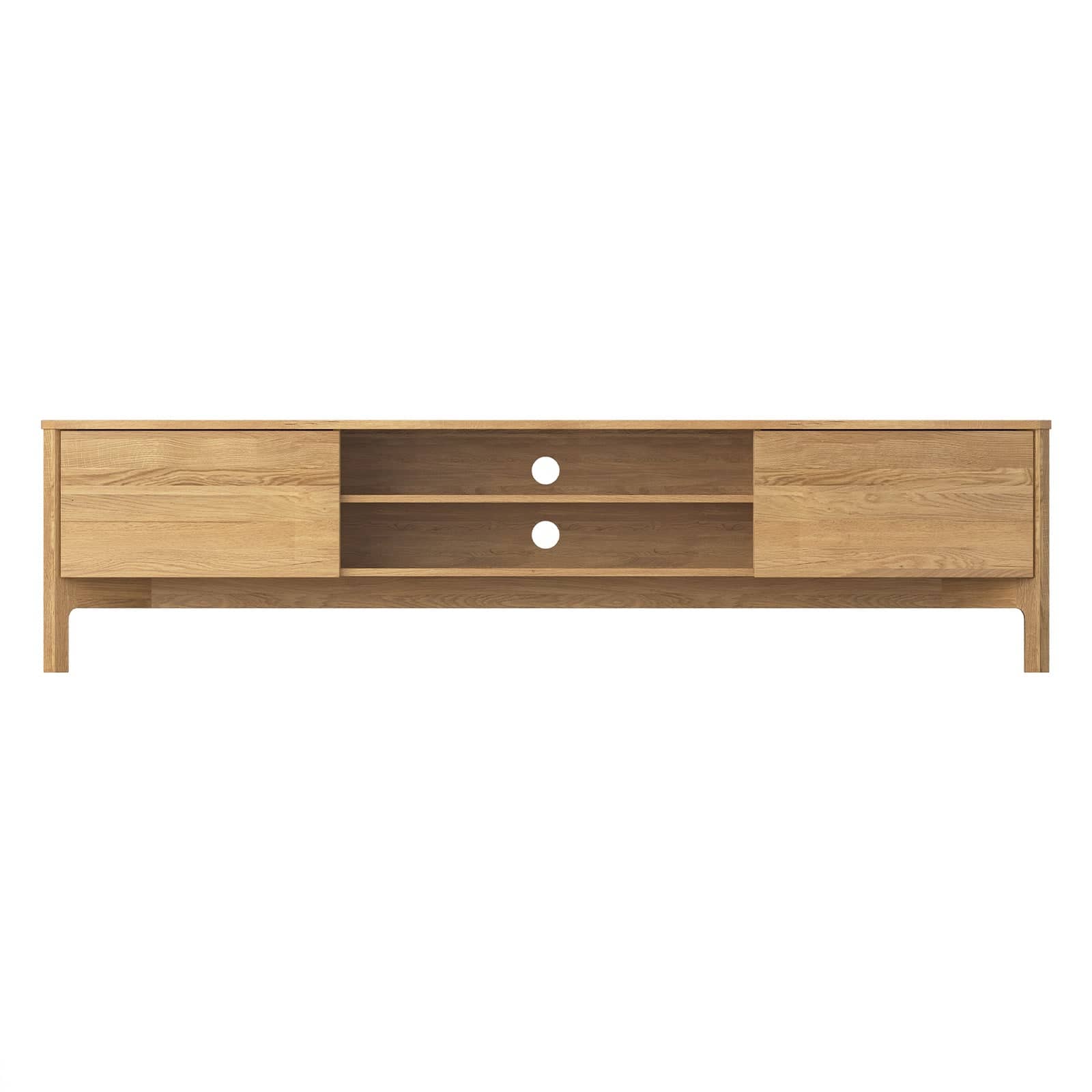 Aksel Entertainment Unit 220cm - Oak
