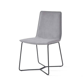 Instil Dining Chair - Luxe Velvet Cool Grey 14