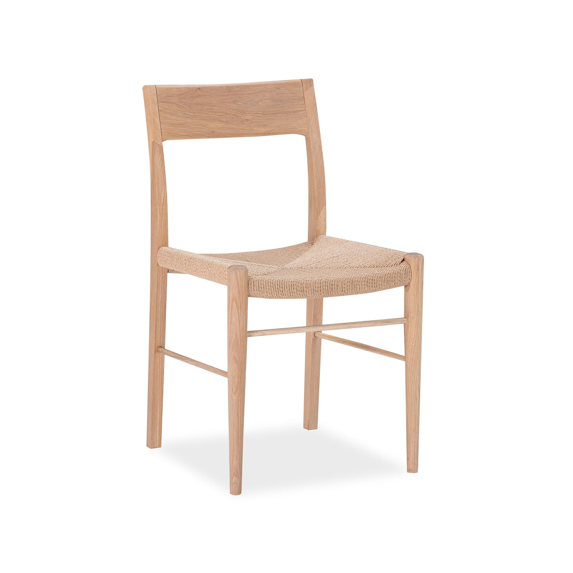 Mesh Dining Chair - Oak / Natural