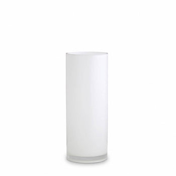 Opal Pillar Vase Medium - White