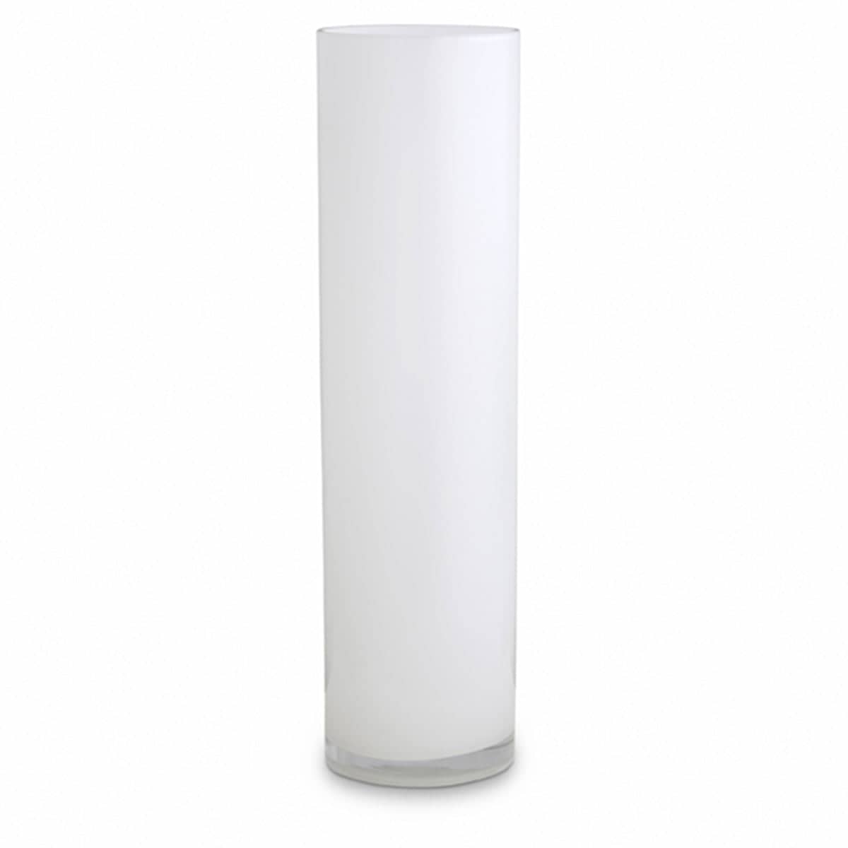 Opal Pillar Vase Extra Large - White