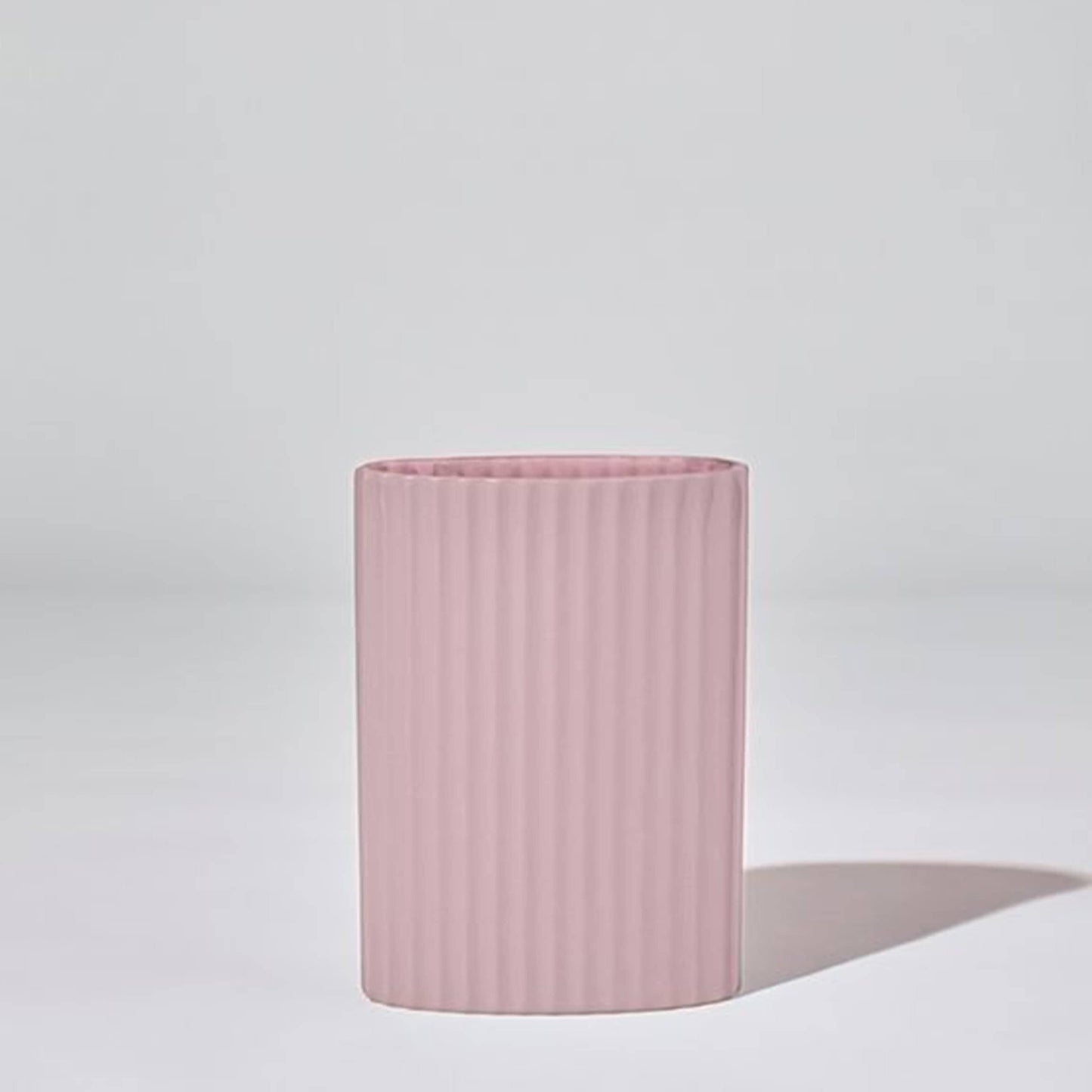Ripple Oval Vase Medium - Lilac