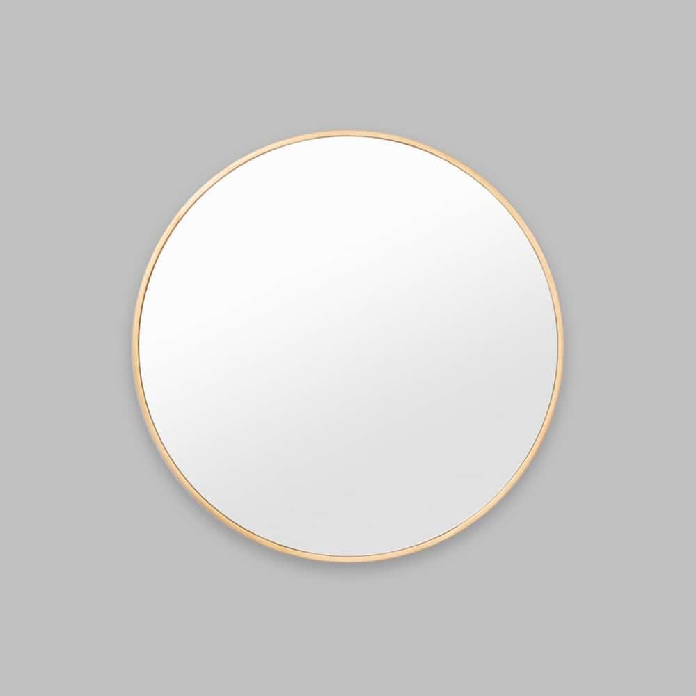 Bella Round Mirror - Brass 80cm x 80cm