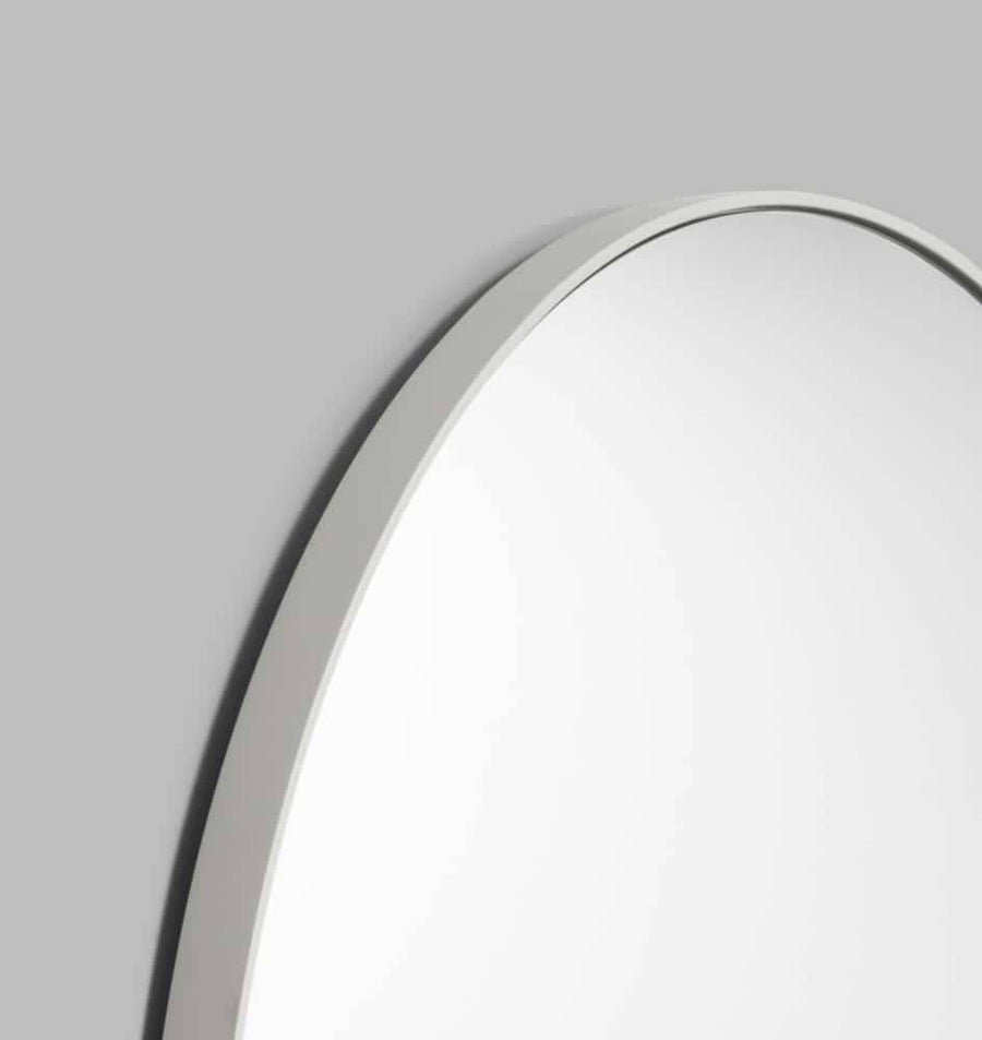 Bjorn Round Mirror - Dove 80cm
