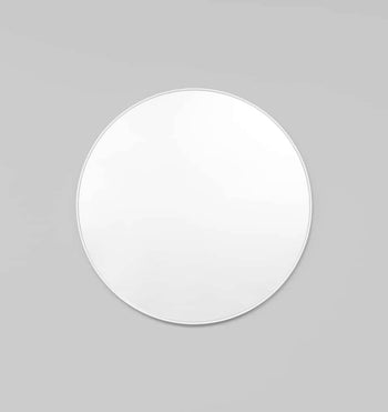 Bjorn Round Mirror - Bright White 100cm