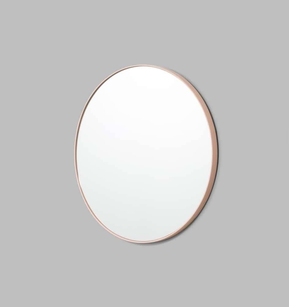 Bjorn Round Mirror - Powder 60cm