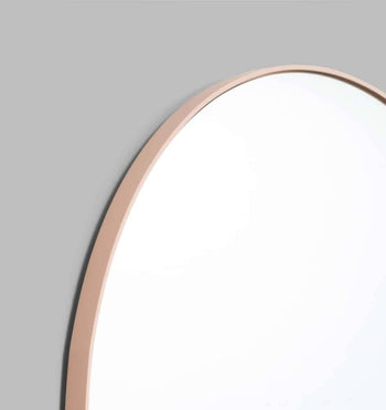 Bjorn Round Mirror - Powder 80cm