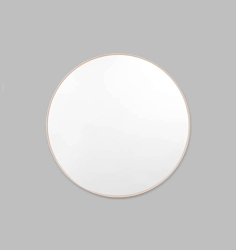 Bjorn Round Mirror - Powder 60cm