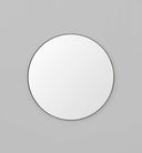 Flynn Round Mirror - Black 80cm