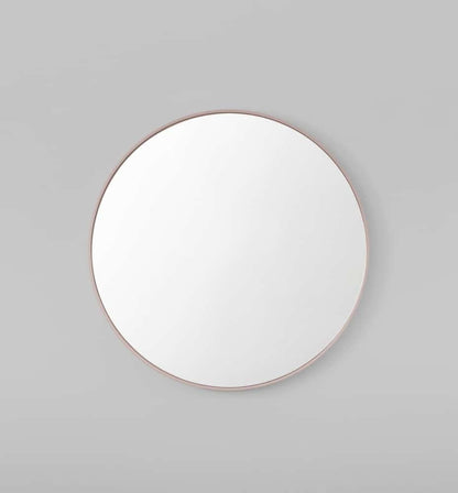 Flynn Round Mirror - Blush 80cm
