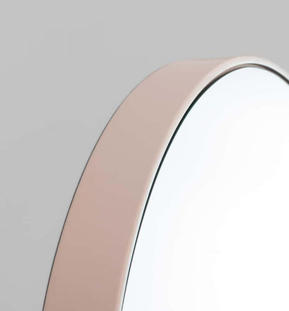 Flynn Round Mirror - Blush 80cm