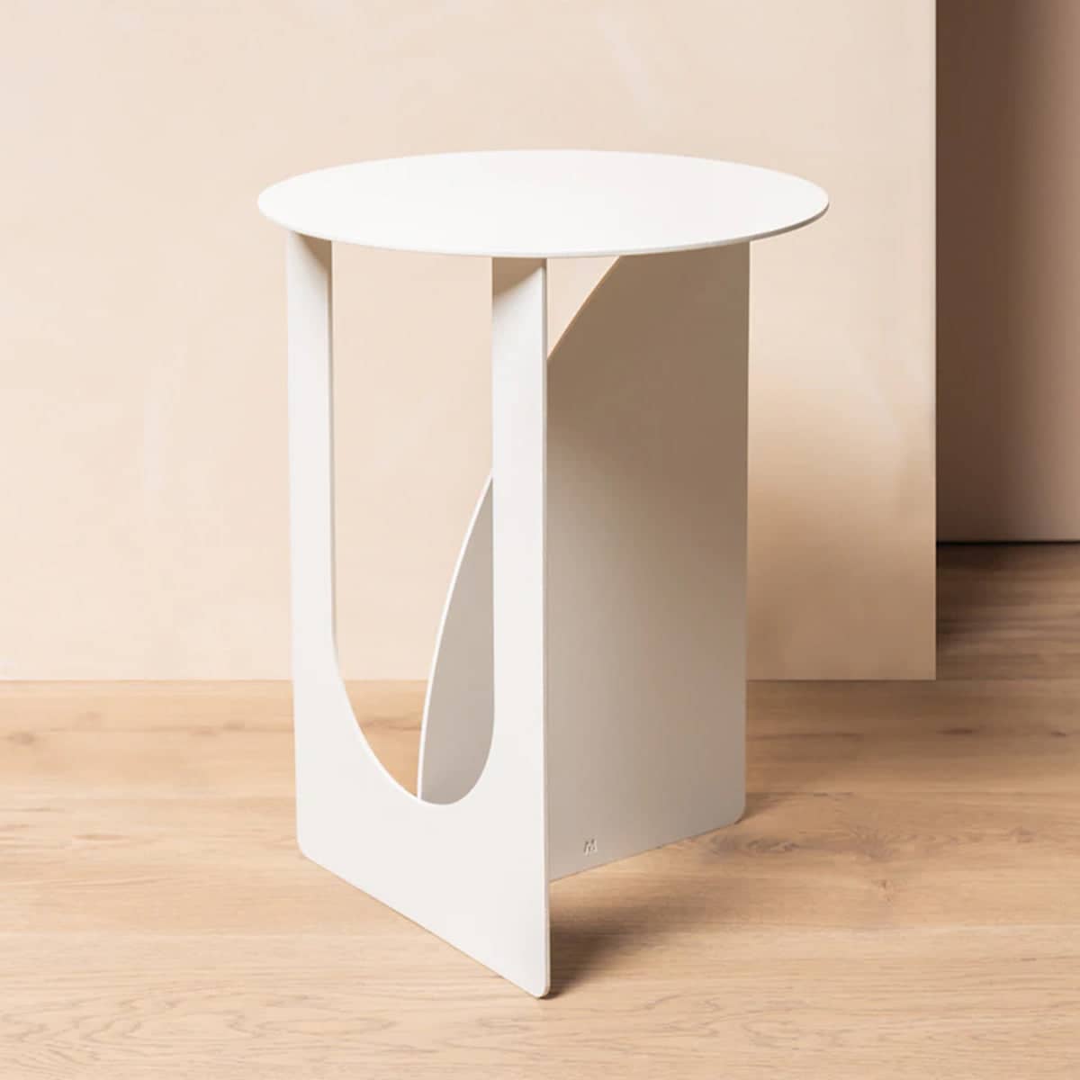 Arch Side Table - White