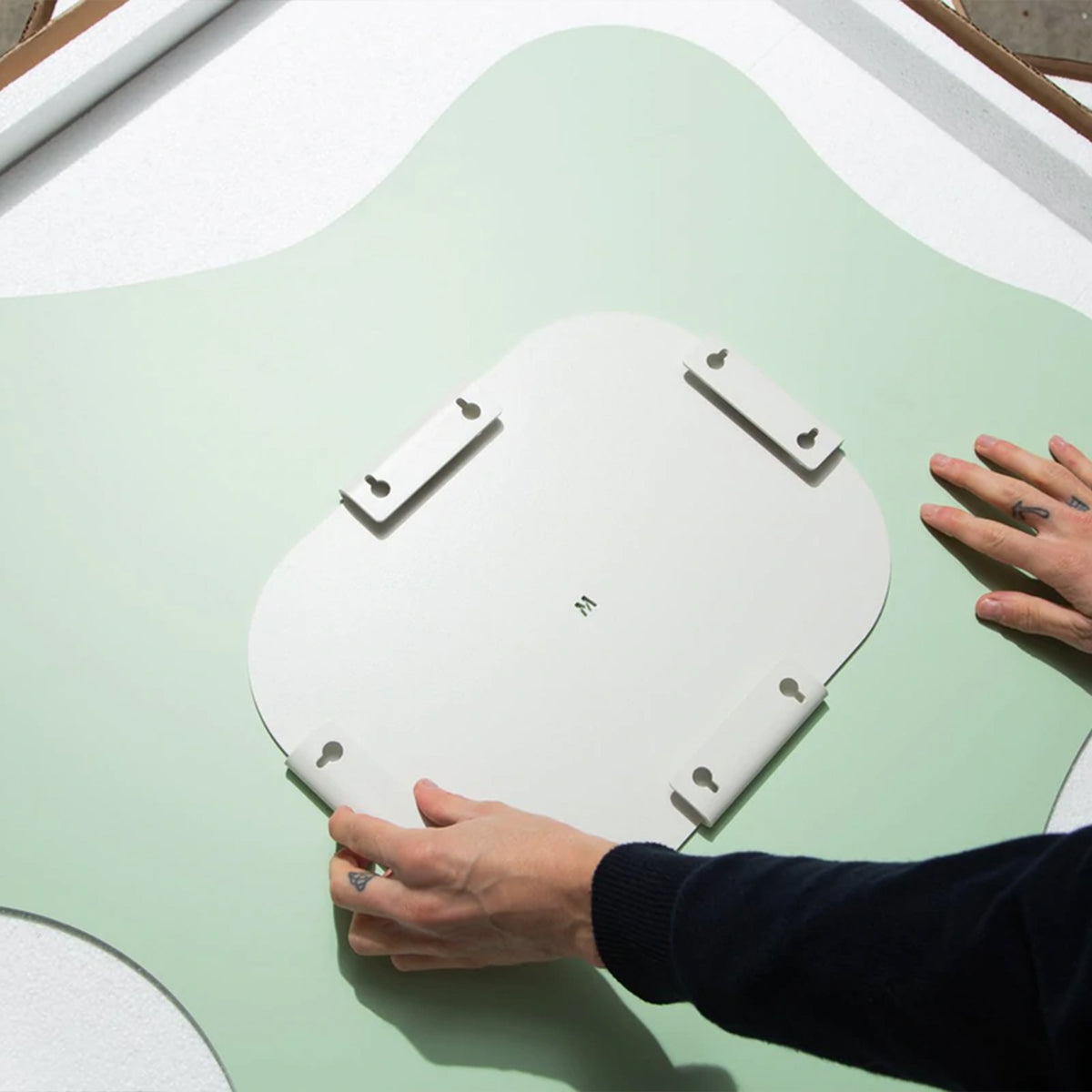 Blob Wall Mirror - Frameless