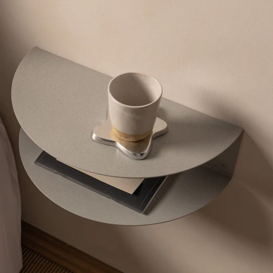 Fold Hanging Bedside Table - Granite