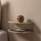 Fold Hanging Bedside Table - Limestone